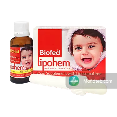 قطره آهن لیپوهم 7 میلی گرم بایوفد